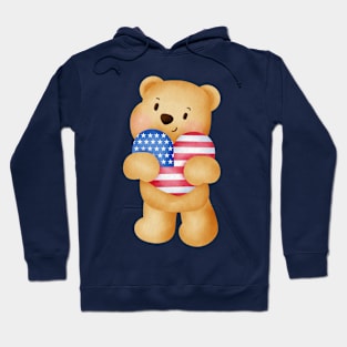 4 july Independence Day Hoodie